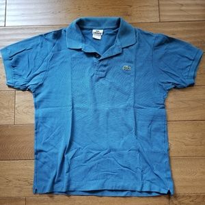 Lacoste Mens Polo Blue Size 4 (Medium)